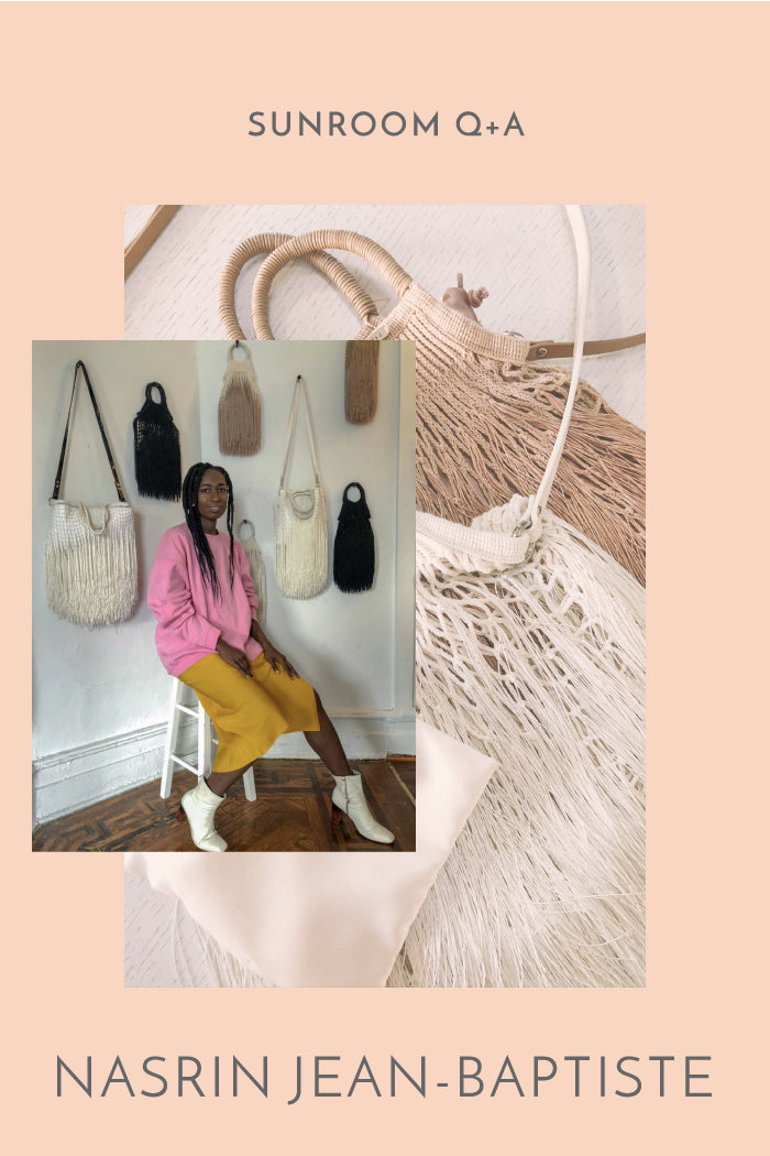 Sunroom Q+A: Nasrin Jean-Baptiste of Petit Kouraj