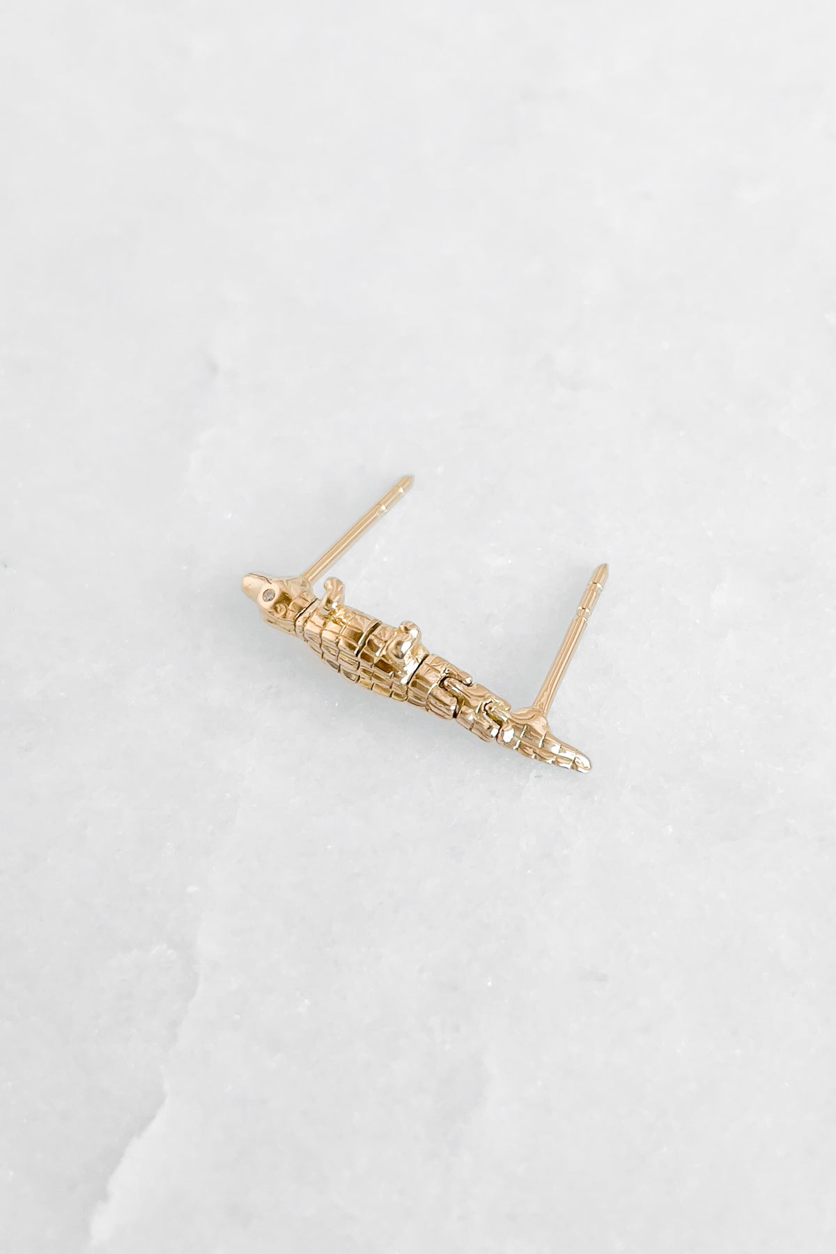 Convertible Alligator Stud