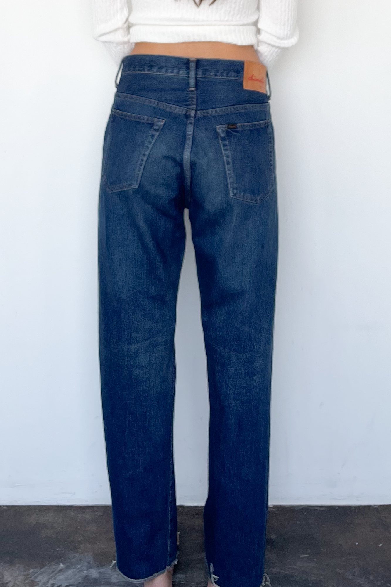 Unisex Vintage Ankle Cut Jean