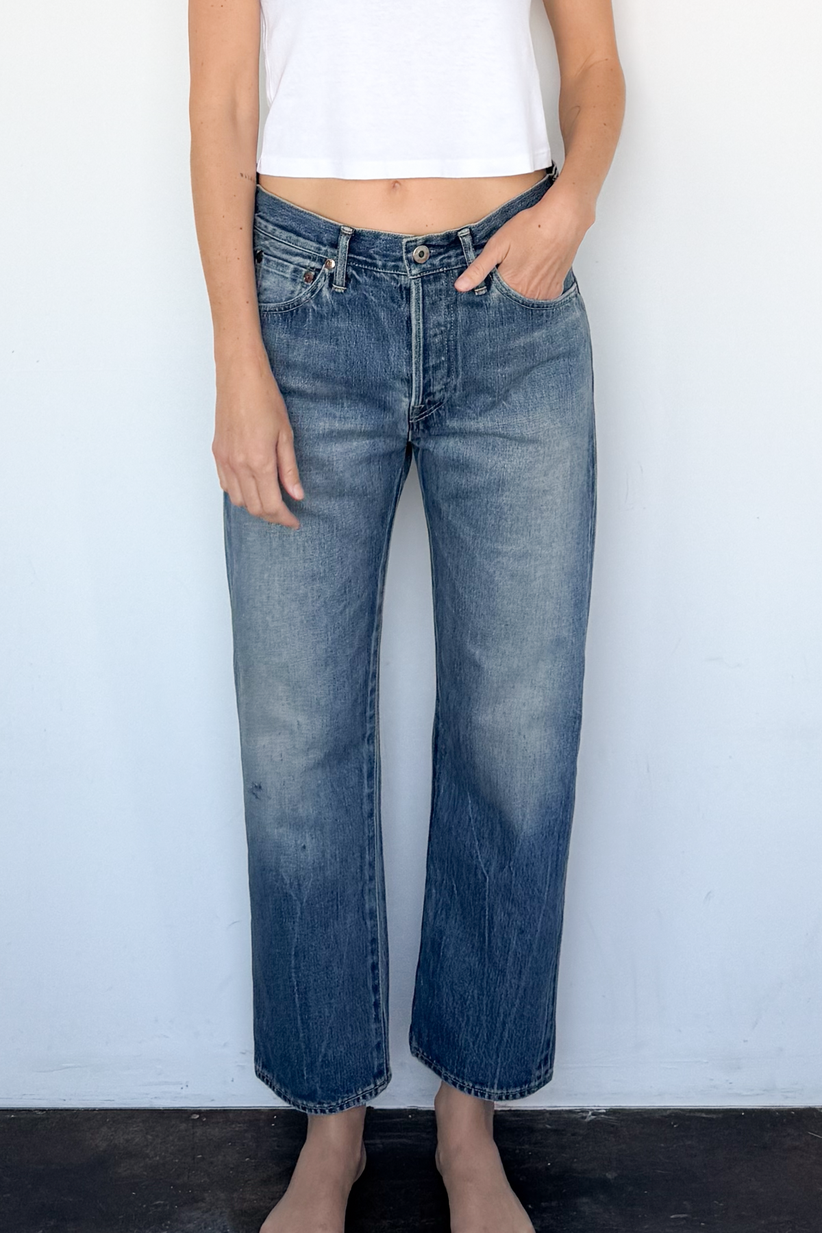 Used Ankle Cut Jean