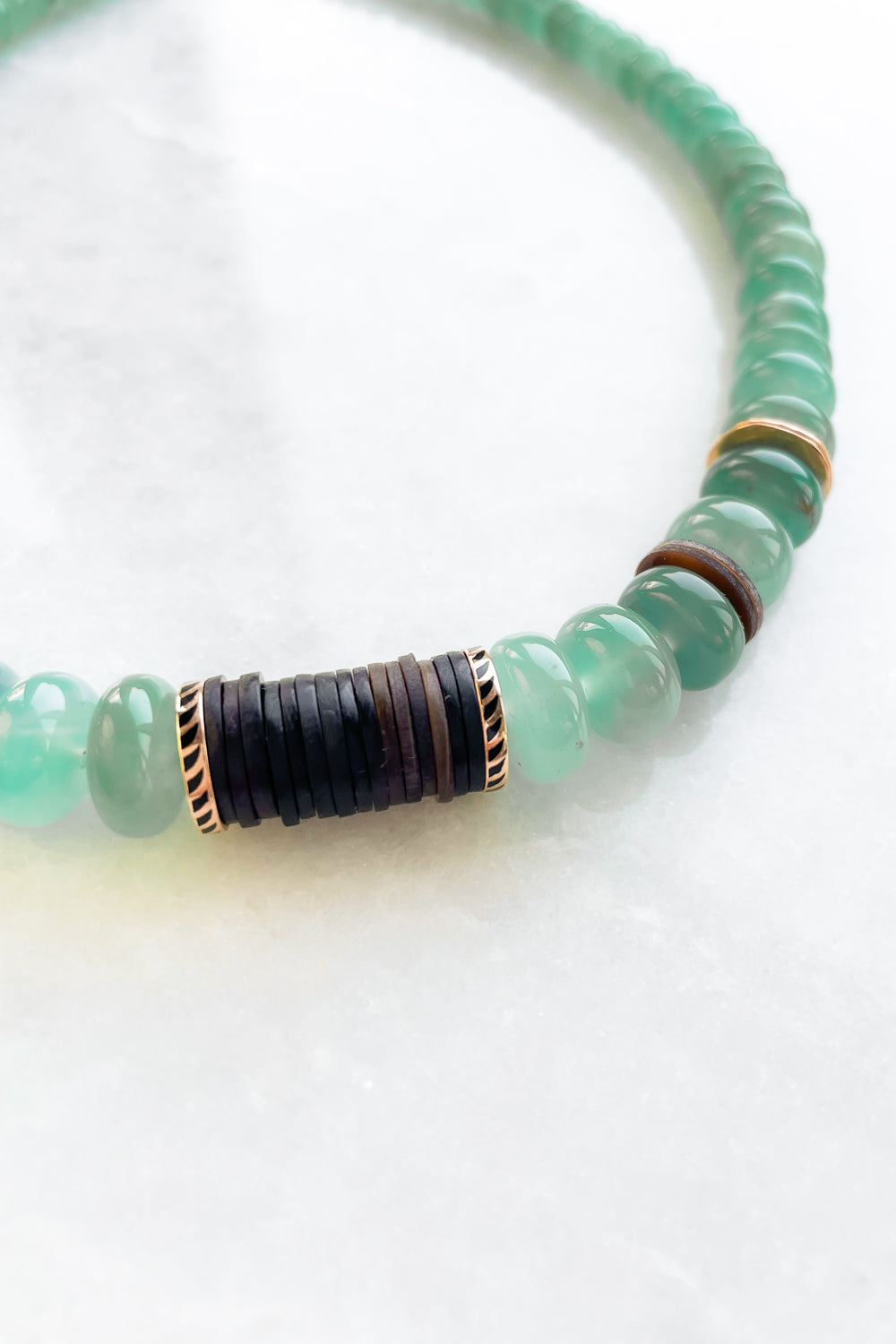 Aquaprase Puka Necklace