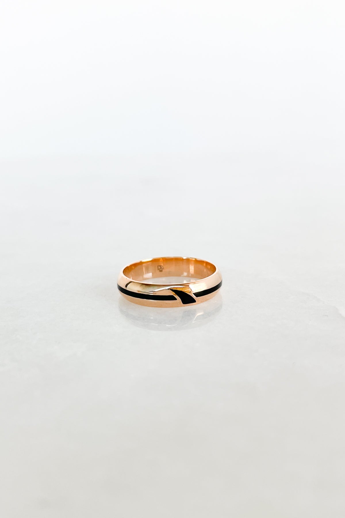 Enamel "B" Ring