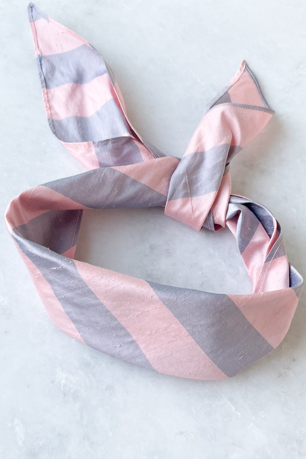 Pink & Purple Stripe Bandana