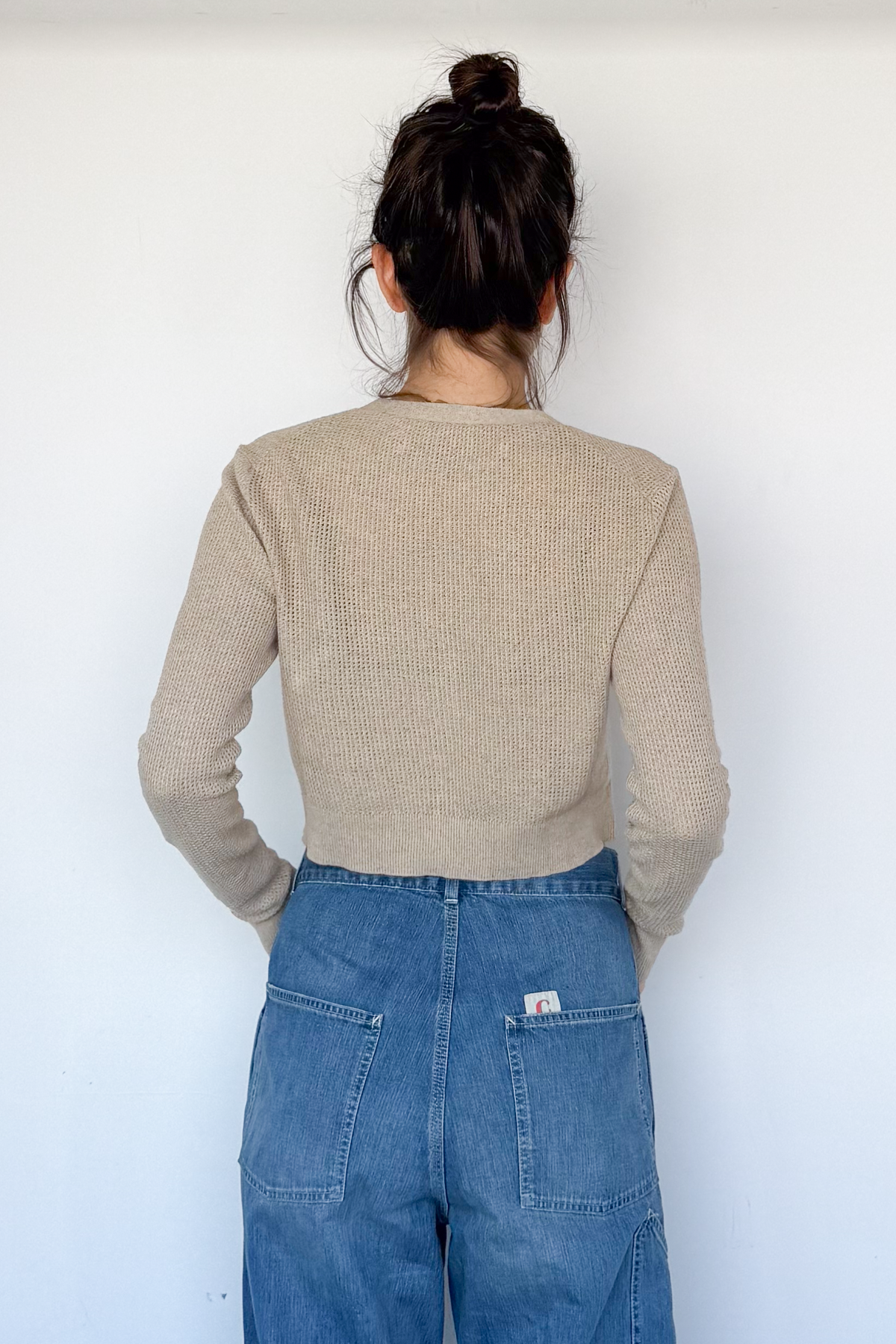 Linen Knit Cardigan