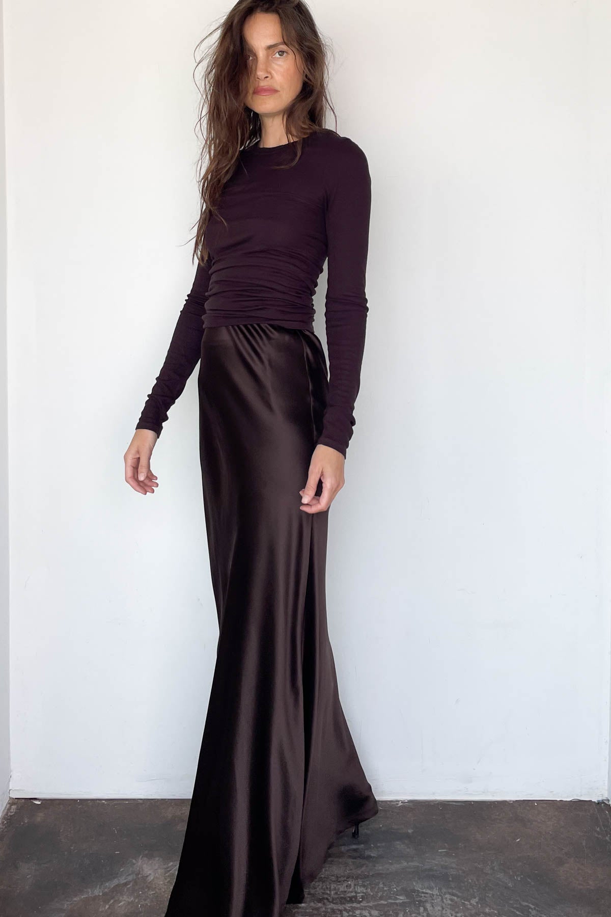 Silk Gown Skirt