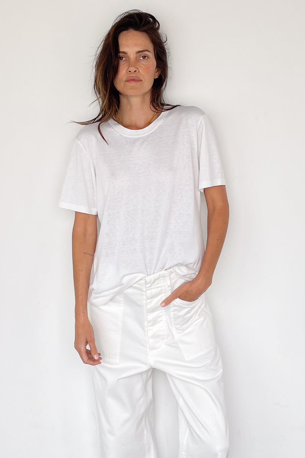 Silk Knit Easy Tee