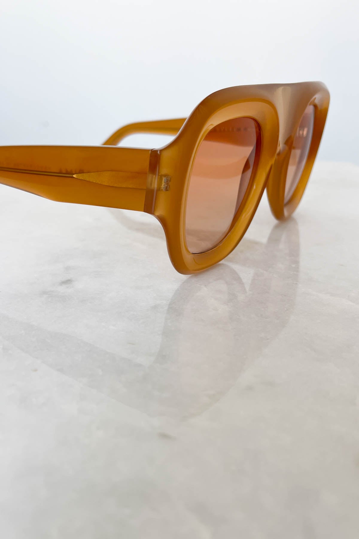 Sasha X Sunglasses, Golden Amber