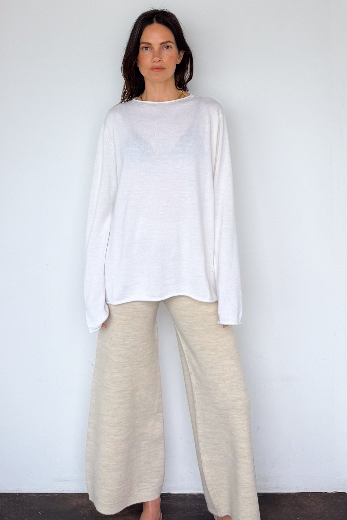 Super Fine Boatneck Sweater