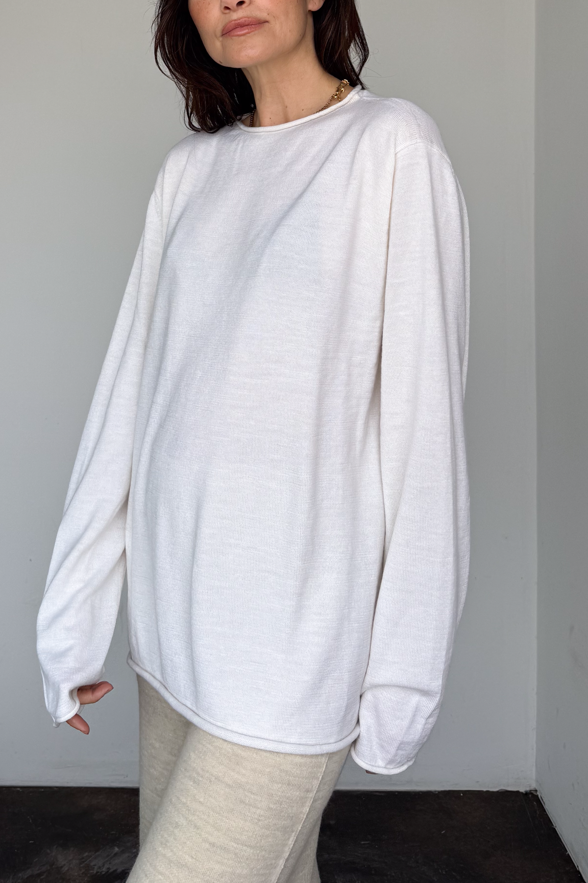 Super Fine Boatneck Sweater