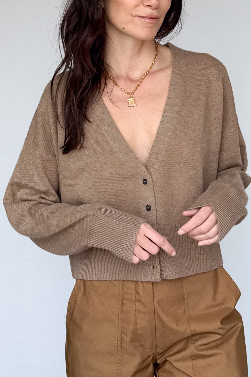 Camel Sydney Cardigan