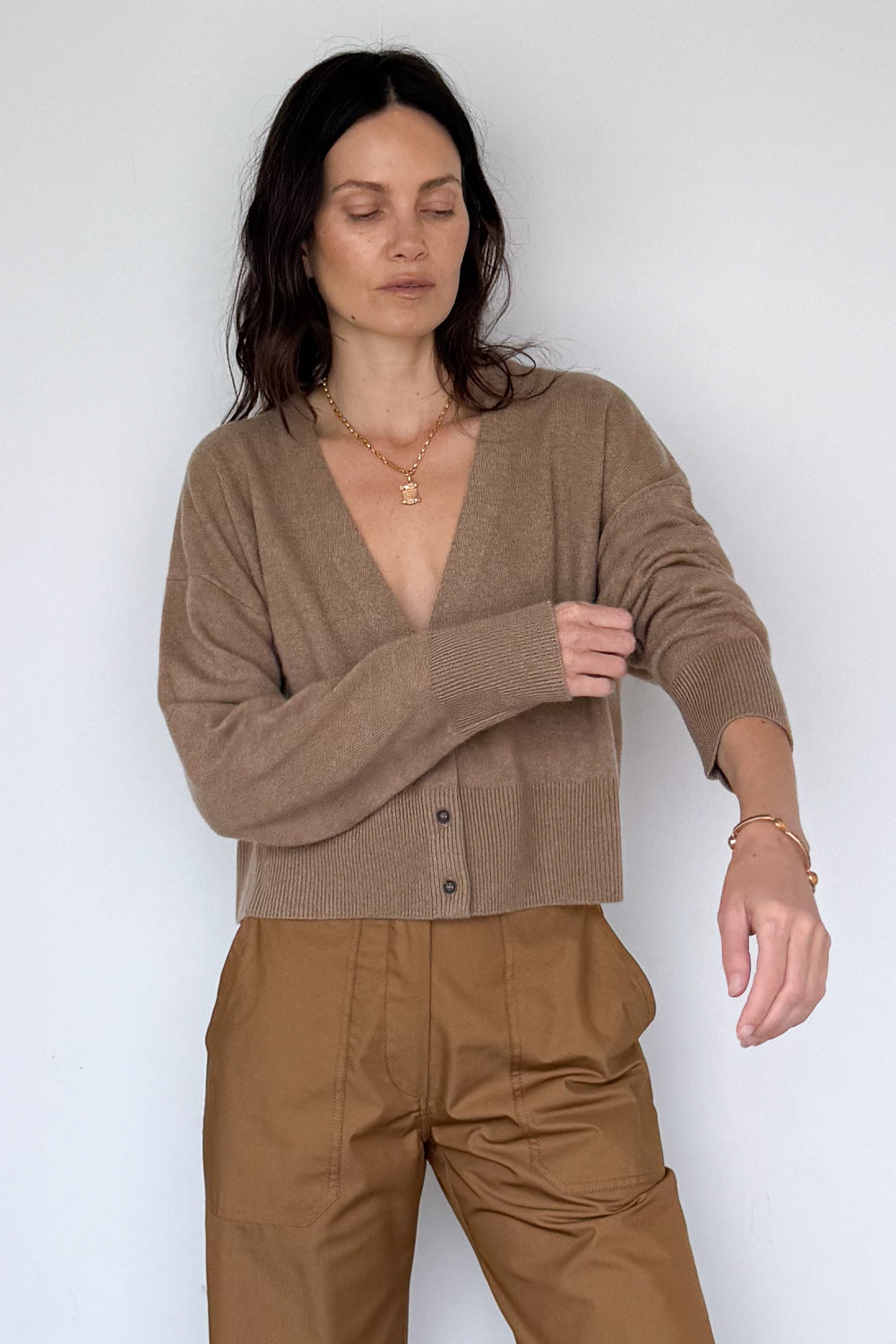 Camel Sydney Cardigan