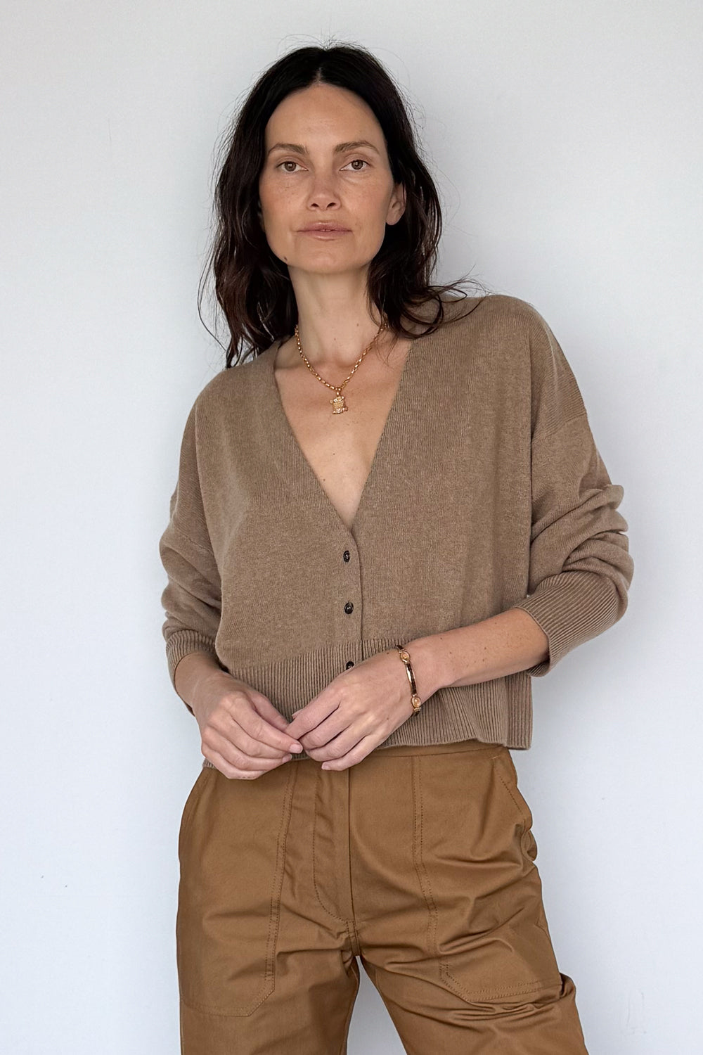 Camel Sydney Cardigan