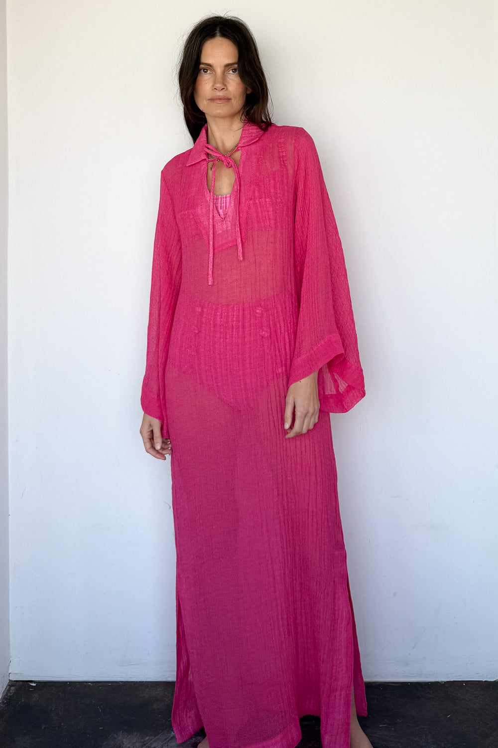 Sorrento Gauze Tunic Caftan