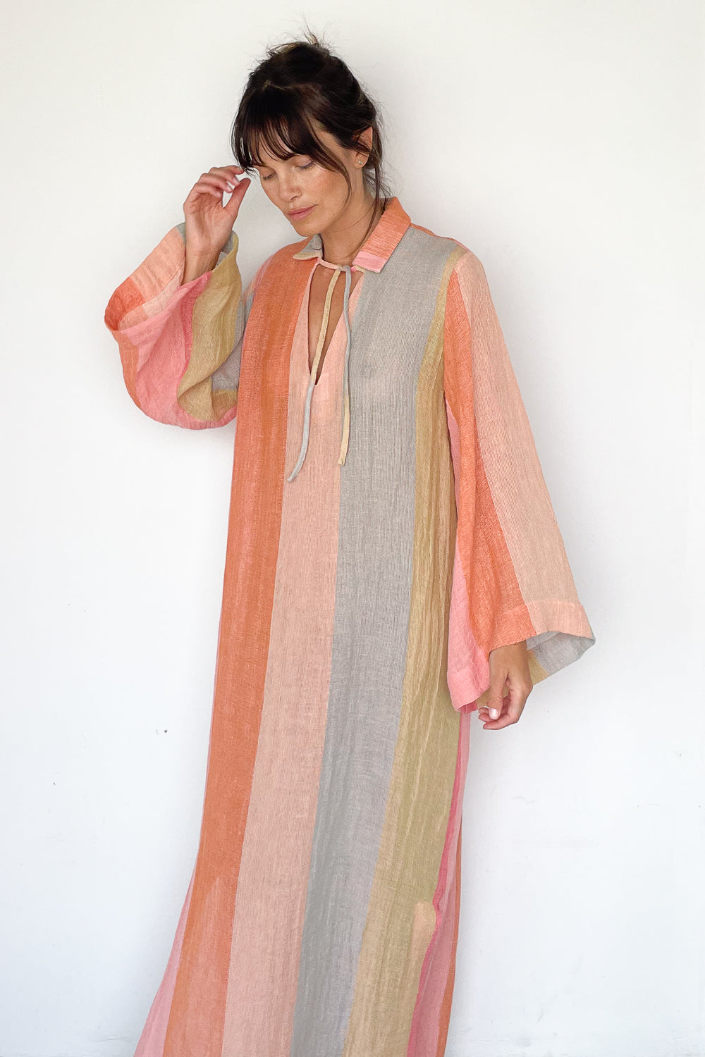 Sherbet Stripe Caftan