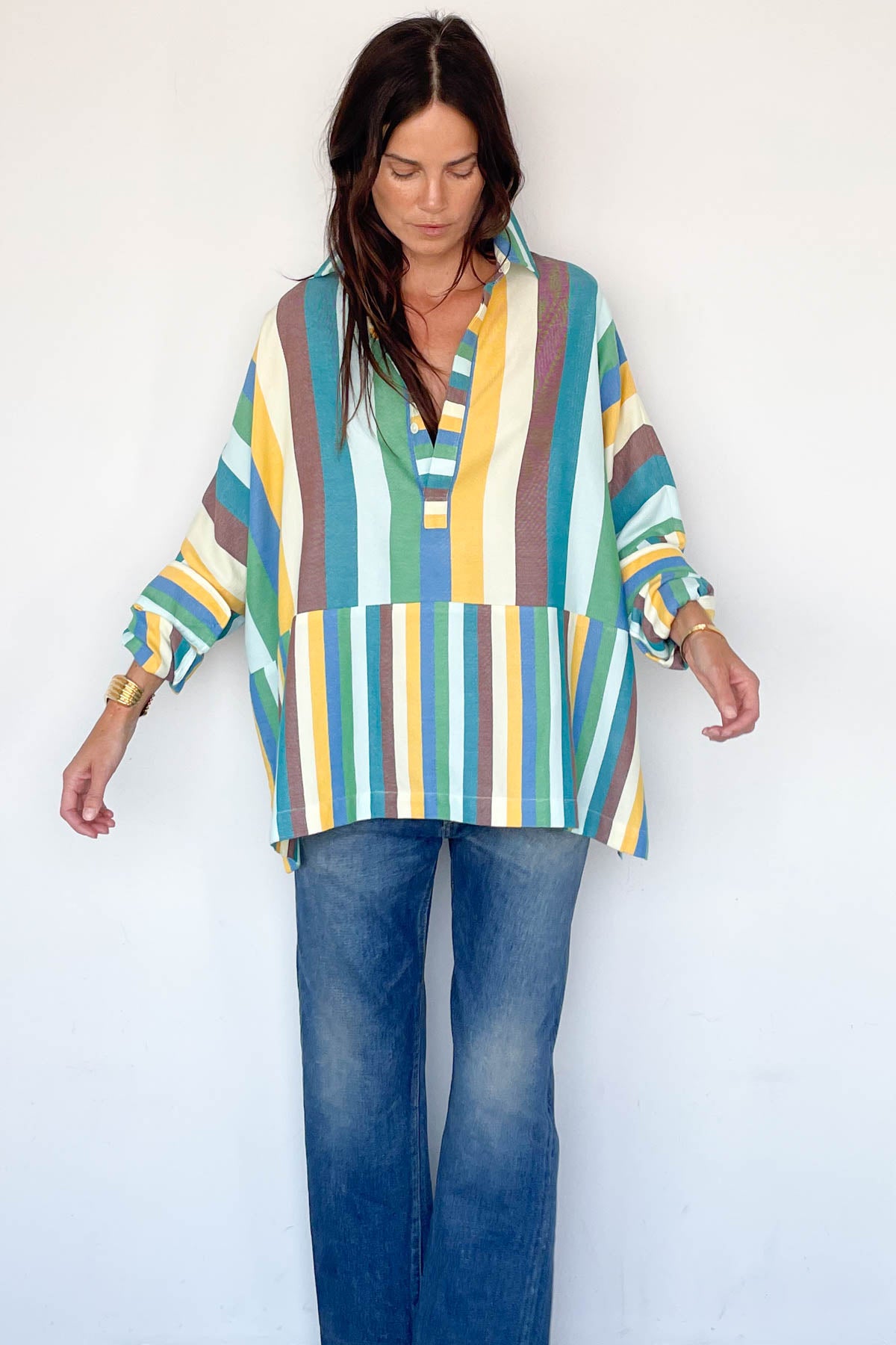 Serengeti Paneled Tunic Top