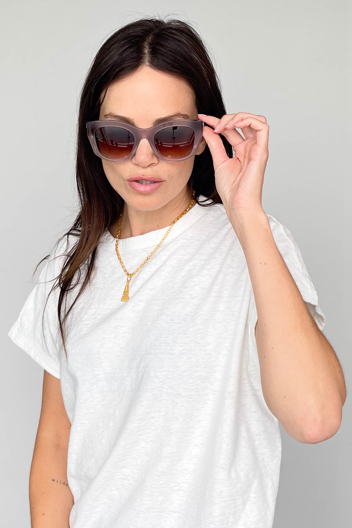 Lemony Mauve Sunglasses