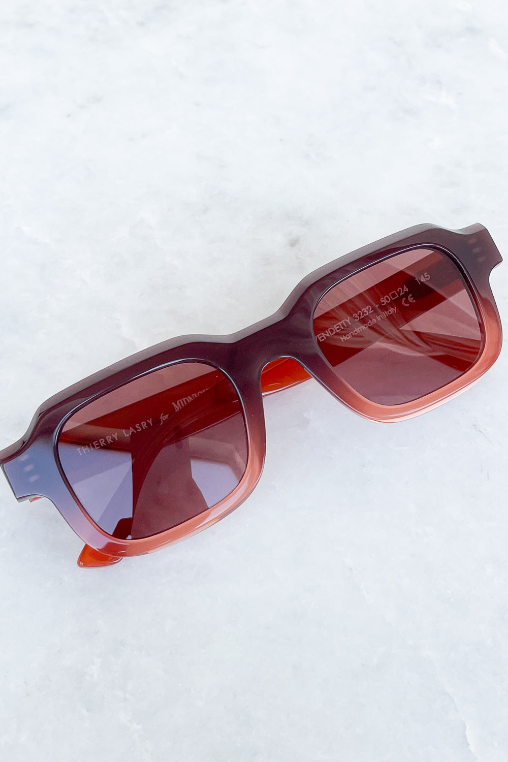 Midnight Rodeo x TL Vendetty Brown & Orange Sunglasses