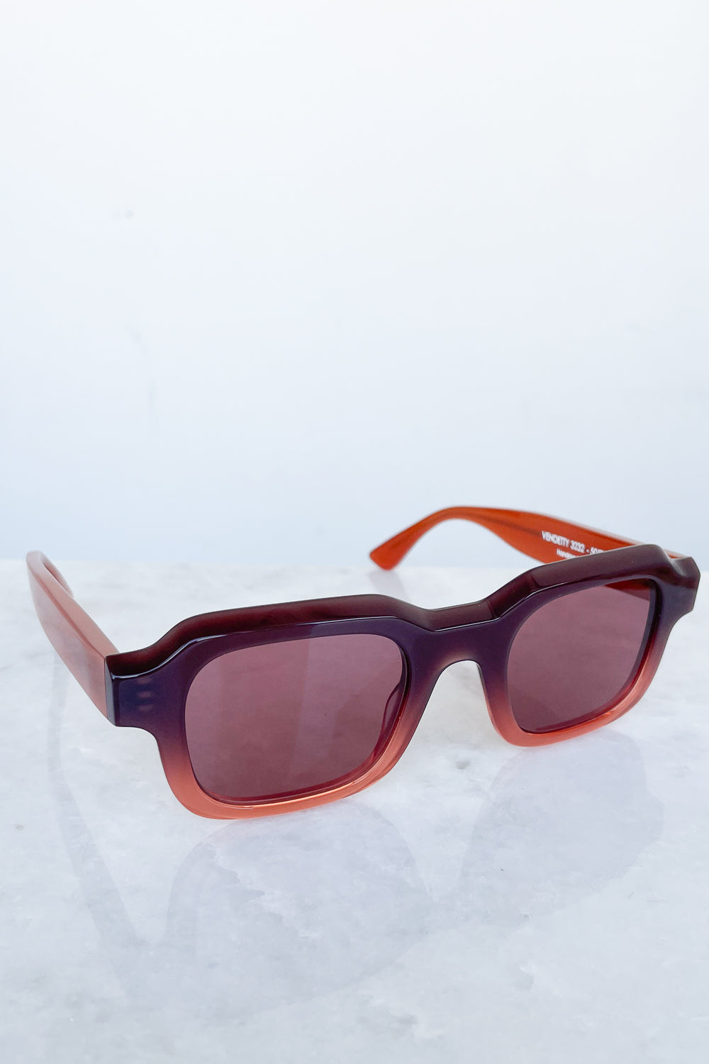 Midnight Rodeo x TL Vendetty Brown & Orange Sunglasses