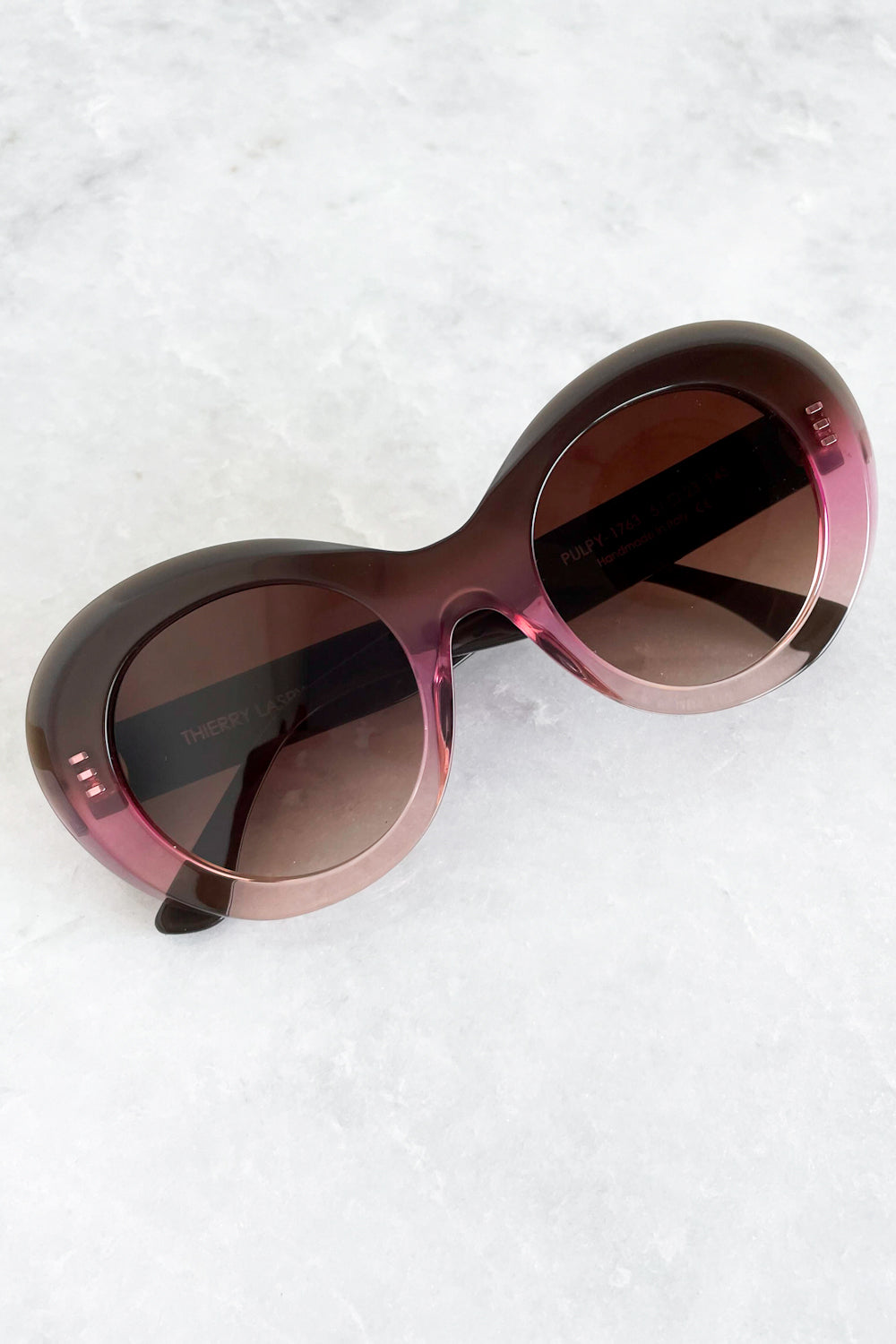 Pulpy Brown & Pink Sunglasses