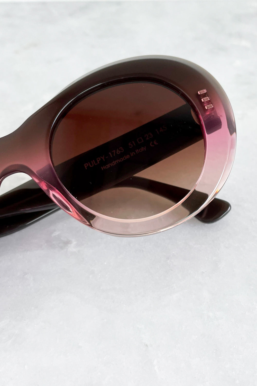 Pulpy Brown & Pink Sunglasses