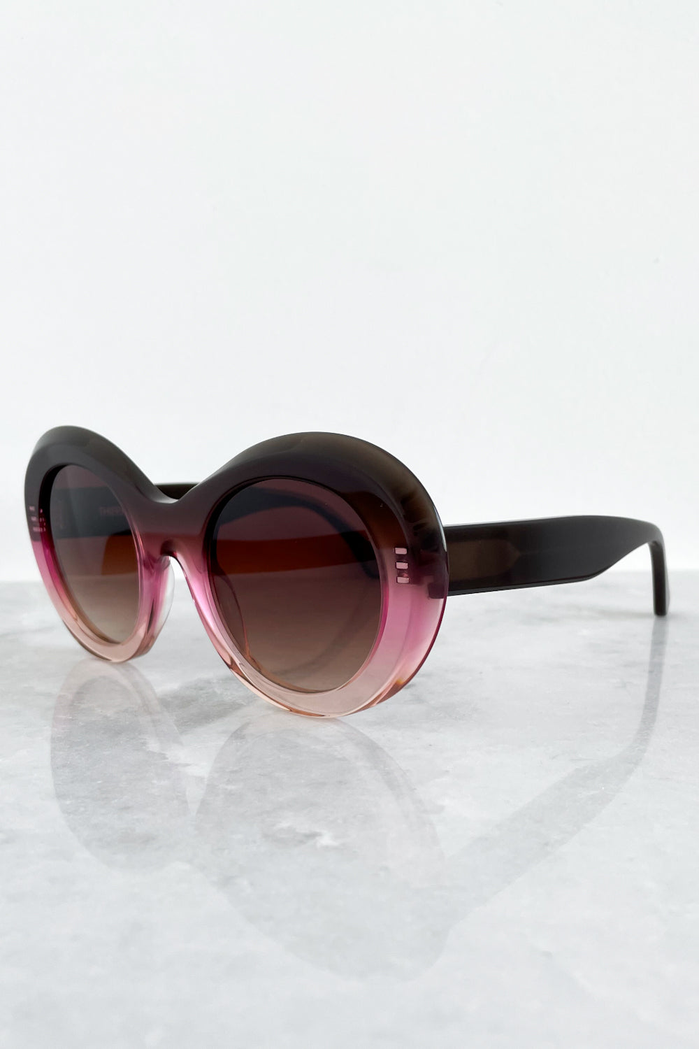 Pulpy Brown & Pink Sunglasses