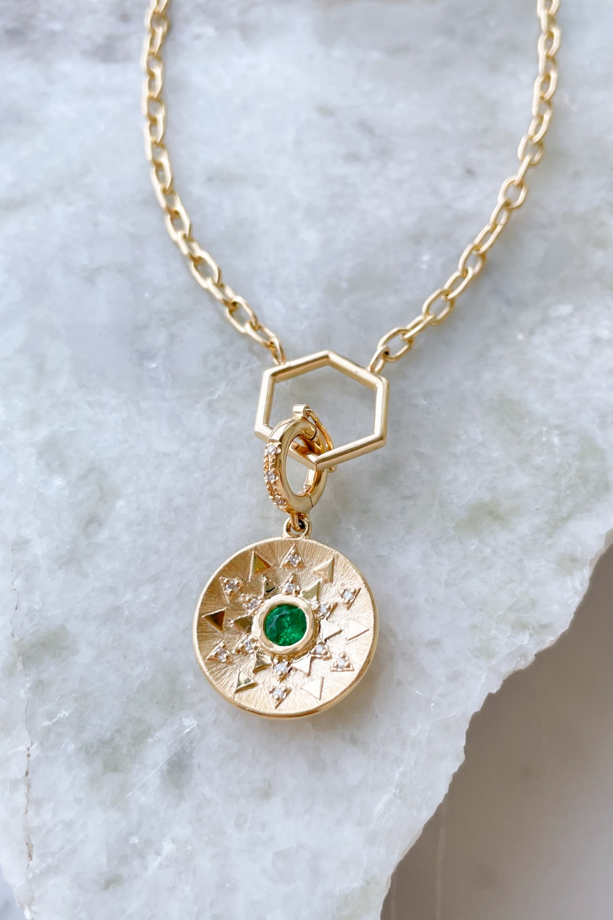 Emerald Sun Medallion