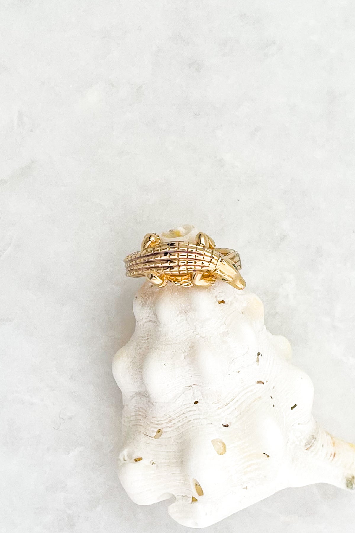 Alligator Pinky Ring