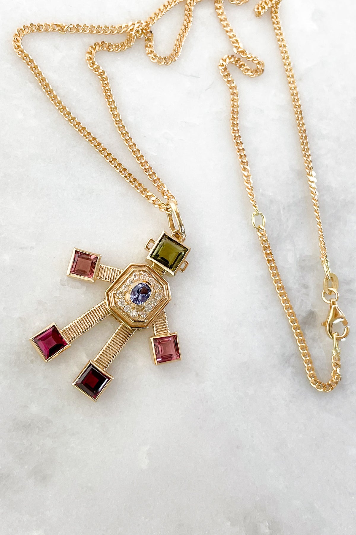 Cabaret Robot Necklace