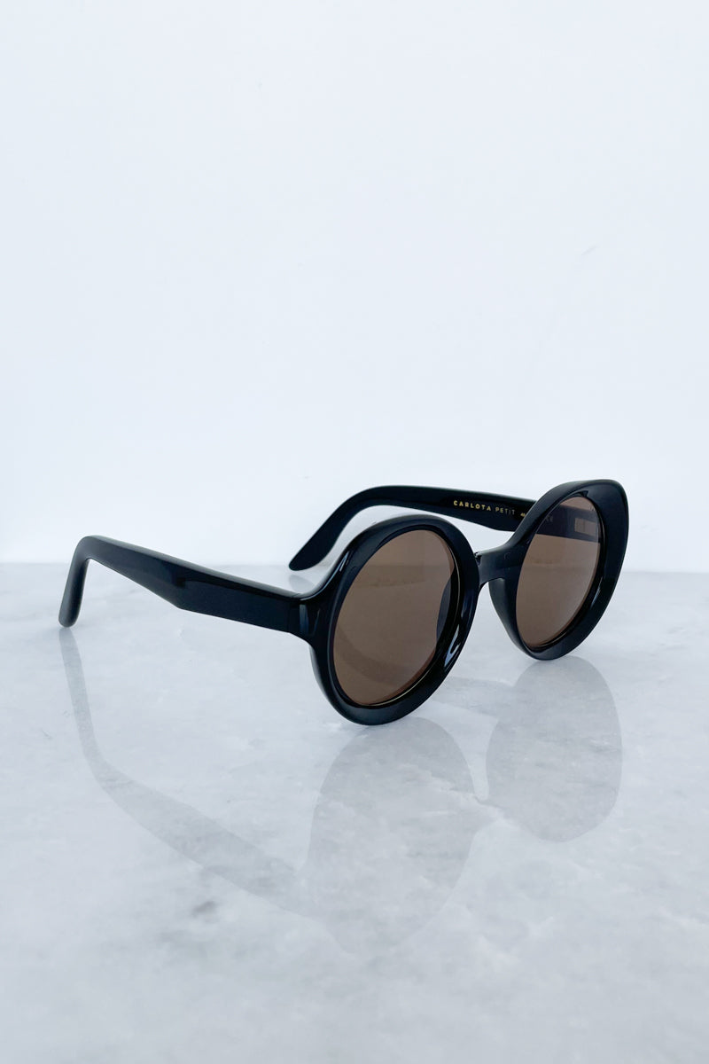 Carlota Petit Sunglasses, Black