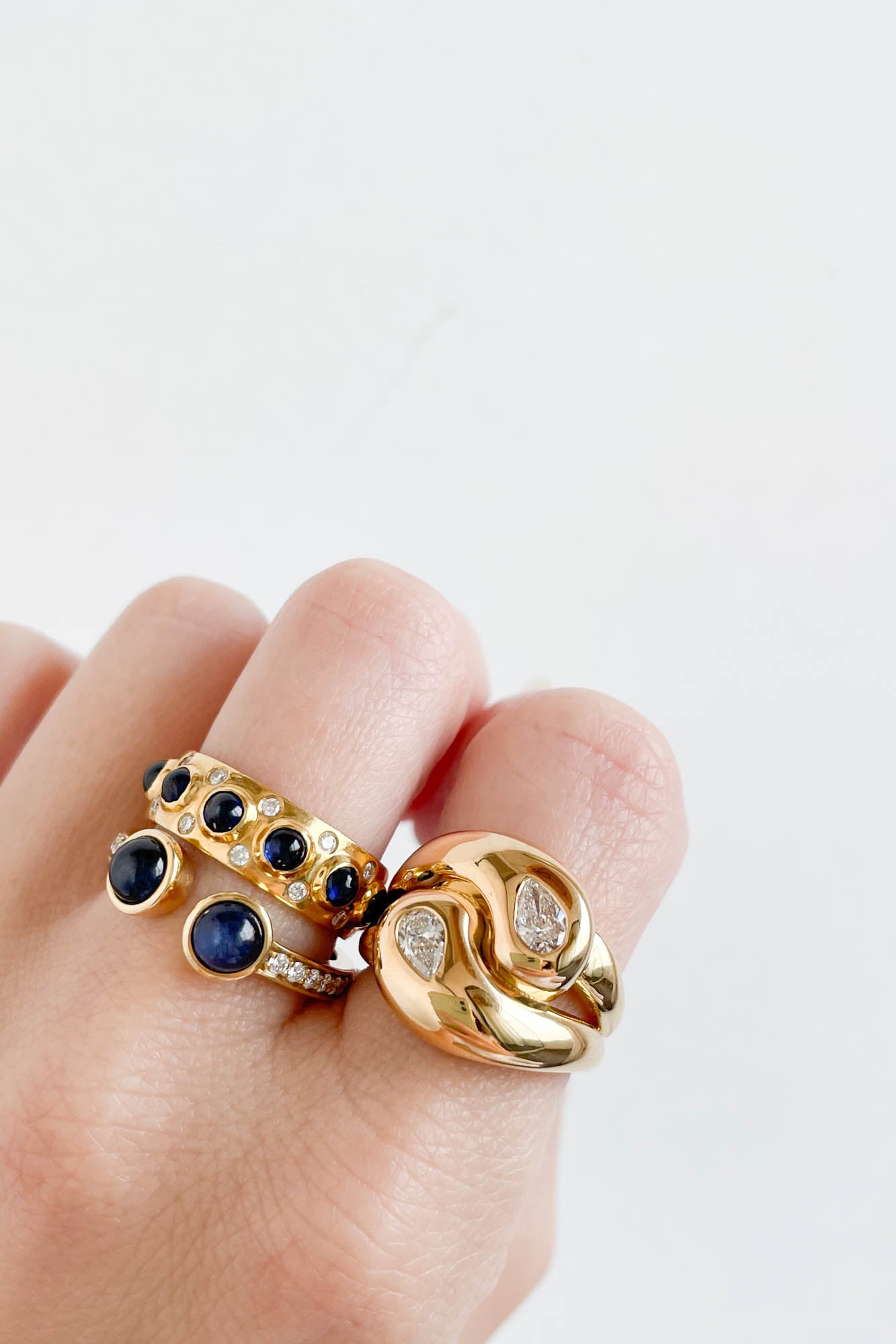 Sapphire Monroe Ring